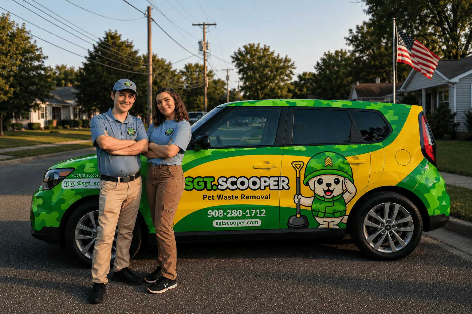 Sgt. Scooper pet waste removal service